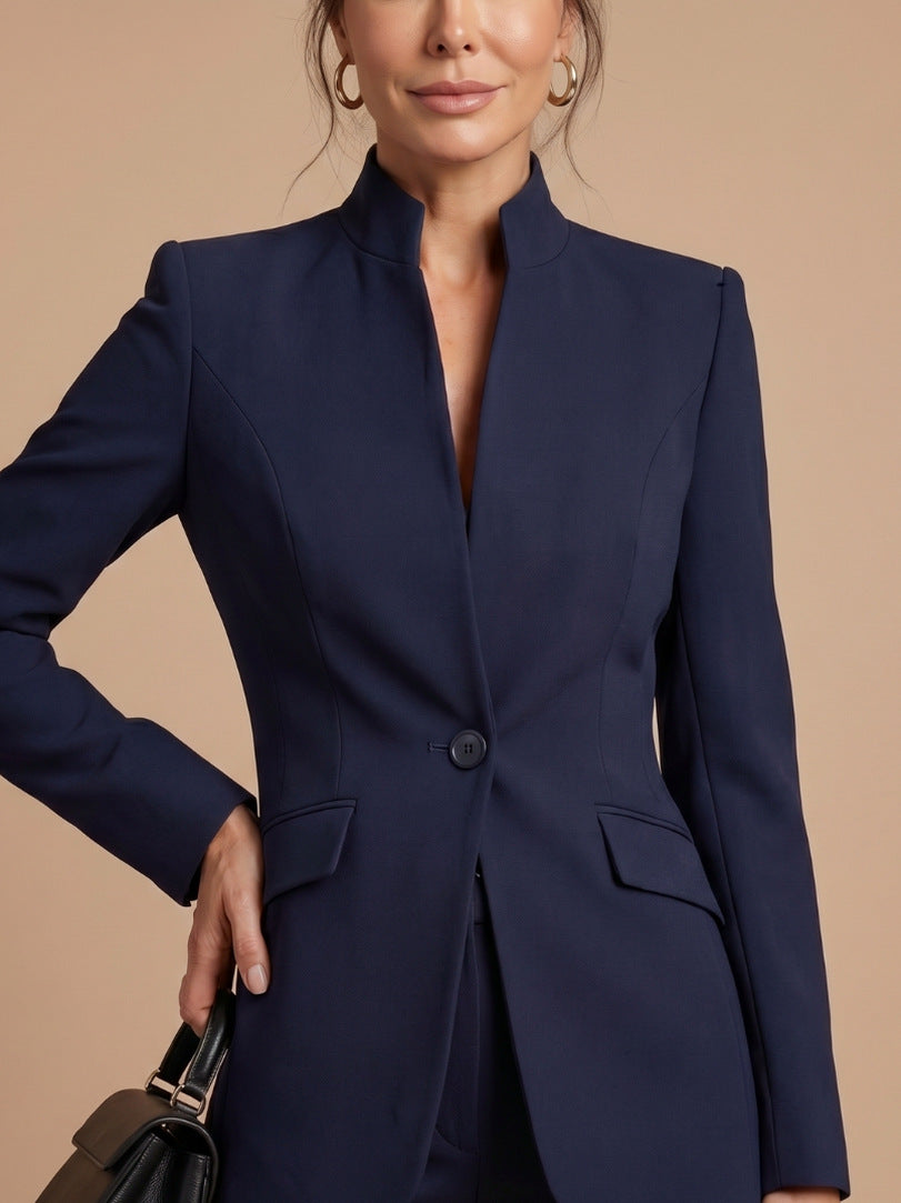 Long Sleeve Belted Blazer Matching Set