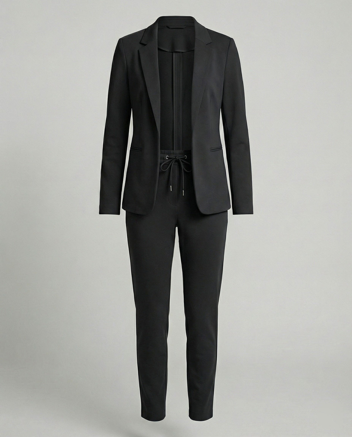 Long Sleeve Blazer Two Piece Set