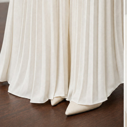 Long Sleeve Double Breasted Blazer Maxi Set