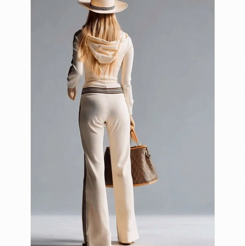 Ribbed Knit Half Zip Jumpsuit