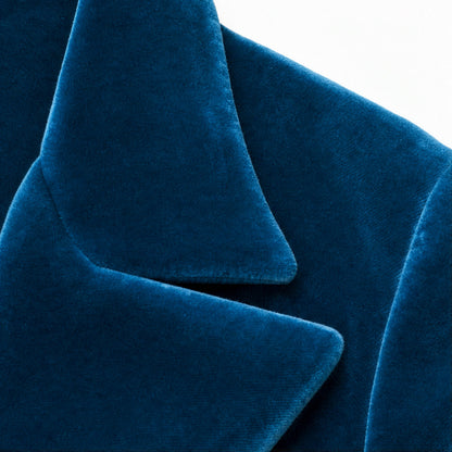 Velvet Long Sleeve Maxi Coat